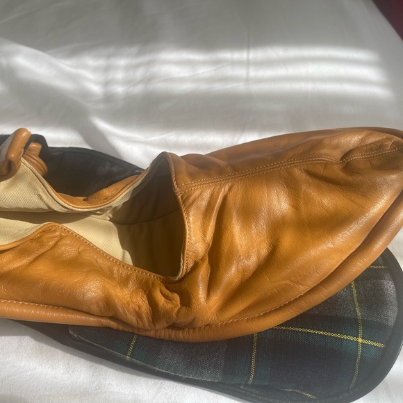 Rare Vtg LB EVANS IMPERIAL travel House  folding Slippers in original case. New - Picture 3 of 5